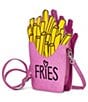 Color:Assorted - Image 3 - Kids I Heart Fries Crossbody Bag