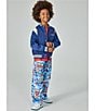 Iscream Boys Corey Paige Ball Game Plush Pants, Color:Blue - Image 2