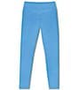 Iscream Little/Big Girls Solid Leggings, Color:Bright Blue - Image 1