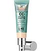 IT Cosmetics CC+ Natural Matte Color Correcting Full Coverage Cream Foundation SPF 40, Color:Fair Warm - Image 1