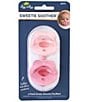 Color:Pink Bows - Image 3 - Baby Sweetie Soothers 2-Pack Pacifiers