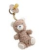 Itzy Ritzy Bitzy Pal ™ Natural Rubber Pacifier & Lovey - Image 1