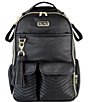 Color:Black - Image 1 - Boss Plus Jetsetter Backpack Diaper Bag