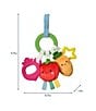 Itzy Ritzy Busy Ring™ Veggie Teething Activity Toy - Image 3