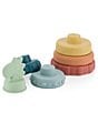 Color:Multi - Image 2 - Dino Silicone Stack & Teether Toy