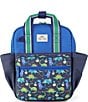Itzy Ritzy Itzy Bitzy Bag™ Dino Print Toddler Backpack, Color:Blue - Image 1