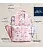 Itzy Ritzy Itzy Bitzy Bag™ Ribbons & Roses Toddler Backpack, Color:Ribbons Roses - Image 4