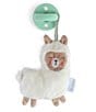 Color:Beige - Image 1 - Llama Sweetie Pal - Pacifier & Stuffed Animal