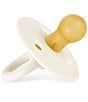Itzy Ritzy Soother™ 0-6 Months Natural Rubber Pacifier, Color:Coconut/Toast - Image 3