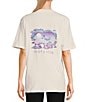 Color:White - Image 1 - Dreamy Skies Graphic T-Shirt