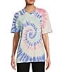 Color:Dream Swirl - Image 2 - Heritage Tie-Dye Graphic T-Shirt
