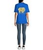 Color:Princess Blue - Image 3 - Relaxed All Smiles Graphic T-Shirt