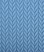 Color:Blue - Image 2 - J by J. Queen New York Cayman Herringbone Pattern Quilt
