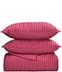 J. Queen New York J by J. Queen New York Cayman Herringbone Pattern Quilt, Color:Fuchsia - Image 4