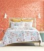 Color:Coral - Image 3 - J. by J. Queen New York Bridget Square Quilted Decorative Throw Pillow