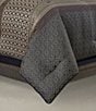 J. Queen New York Alaro Geometric Engineering Comforter Set, Color:Slate - Image 3