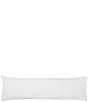 J. Queen New York Alejandro Reading Bolster Reversible Pillow, Color:White - Image 1