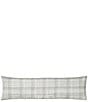 J. Queen New York Alejandro Reading Bolster Reversible Pillow, Color:White - Image 2