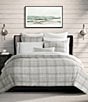 J. Queen New York Alejandro Woven Plaid Pattern Comforter Set, Color:Spa - Image 2