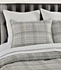 J. Queen New York Alejandro Woven Plaid Pattern Comforter Set, Color:Spa - Image 3