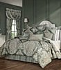 J. Queen New York Alina Grand-Scale Woven Damask Comforter Set - Image 1