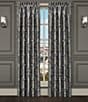 J. Queen New York Amici Iron Gate Damask Window Treatment, Color:Powder Blue - Image 4