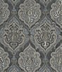 J. Queen New York Amici Iron Gate Damask Window Treatment, Color:Powder Blue - Image 6