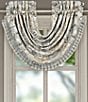 J. Queen New York Annabelle Woven Damask Window Treatment, Color:Spa - Image 6