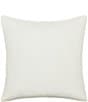 Color:Beige - Image 2 - Arbour Grove Embroidered Medallion Silhouette Square Pillow