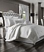 Color:White - Image 1 - Astoria Damask Comforter Set