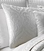 Color:White - Image 2 - Astoria Damask Comforter Set