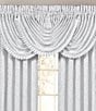 Color:White - Image 1 - Astoria Damask Window Treatments