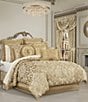 Color:Gold - Image 3 - Aurelia Button-Tufted Pleated Round Pillow