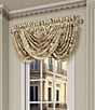 J. Queen New York Aurelia Formal Damask Window Treatments, Color:Gold - Image 2