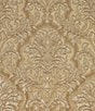 J. Queen New York Aurelia Formal Damask Window Treatments, Color:Gold - Image 6