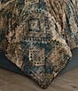 J. Queen New York Baja Bold Southwestern Pattern Comforter Set, Color:Teal - Image 3