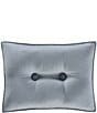 Color:Sterling - Image 1 - Barocco Two Button-Tufted Boudoir Pillow