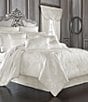 Color:White - Image 1 - Bianco Damask Comforter Set