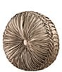 Color:Natural - Image 1 - Bradshaw Button-Tufted Round Pillow
