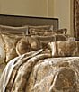 Color:Natural - Image 4 - Bradshaw Oversized Damask Comforter Set