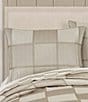 J. Queen New York Brando Bold Geometric Block Comforter Set, Color:Flax - Image 3