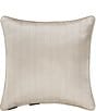 J. Queen New York Brando Geometric Block Reversible Square Pillow, Color:Flax - Image 2