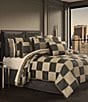 J. Queen New York Brando Reversible Oversized Reading Bolster Pillow, Color:Bronze - Image 3
