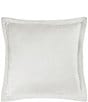 J. Queen New York Brilliance Geometric Pattern Reversible Euro Sham, Color:Ivory - Image 2