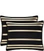 Color:Black/Gold - Image 2 - Calvari Streamlined Engineering Comforter Set