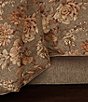 Color:Tan Floral - Image 2 - Camellia Floral Print Comforter Set