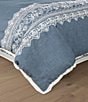 J. Queen New York Chantalee Scroll Floral Design Embroidered Comforter Set - Image 3