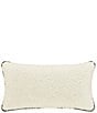 J. Queen New York Christopher Colorway Plaid Engineered Yarn-Dyed Reversible Sherpa Boudoir Decorative Throw Pillow - Image 2