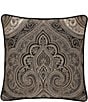 Color:Bronze - Image 1 - Cipriana Grand Scale Damask Reversible Square Throw Pillow