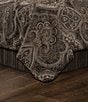Color:Bronze - Image 4 - Cipriana Oversized Woven Damask Comforter Set